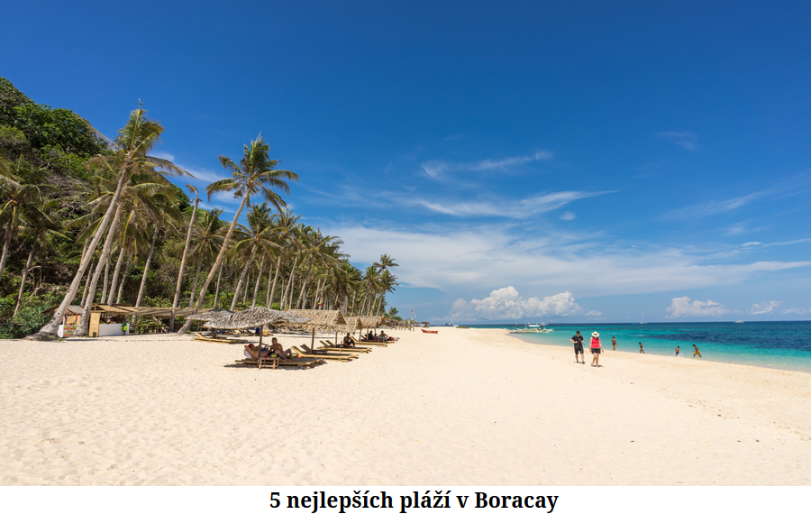 5 nejlepších pláží v Boracay