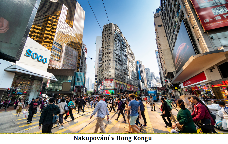 Nakupování v Hong Kongu