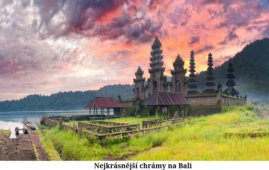 Nejkrásnější chrámy na Bali