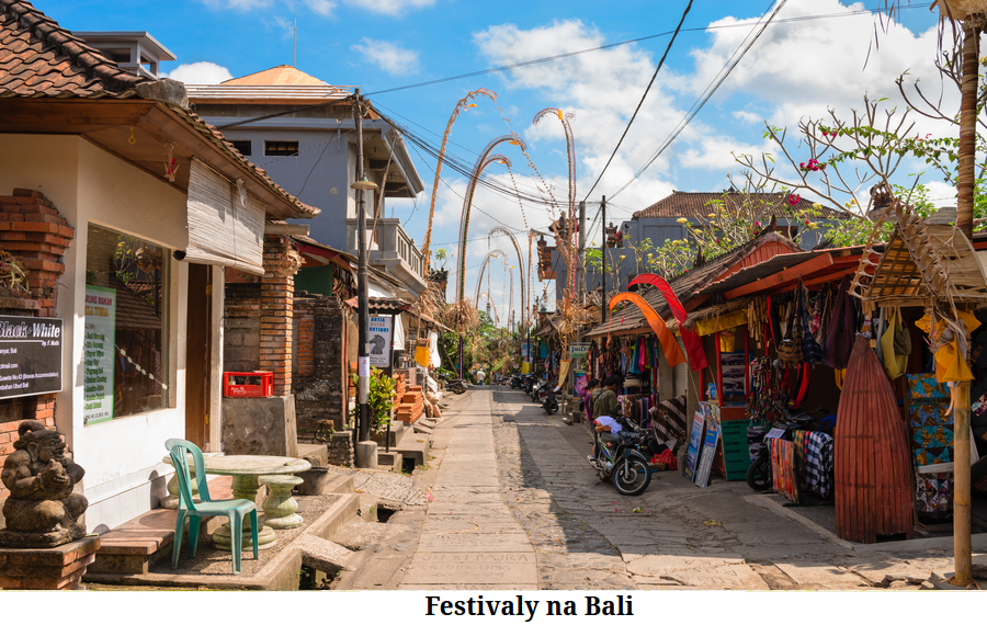 Festivaly na Bali