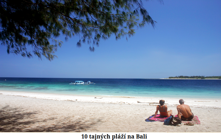 Tajné pláže na Bali
