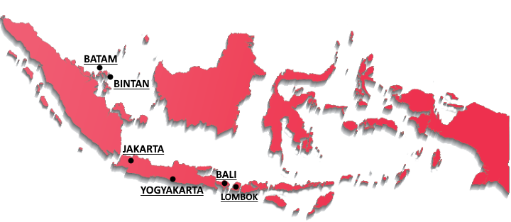 Mapa Indonesie