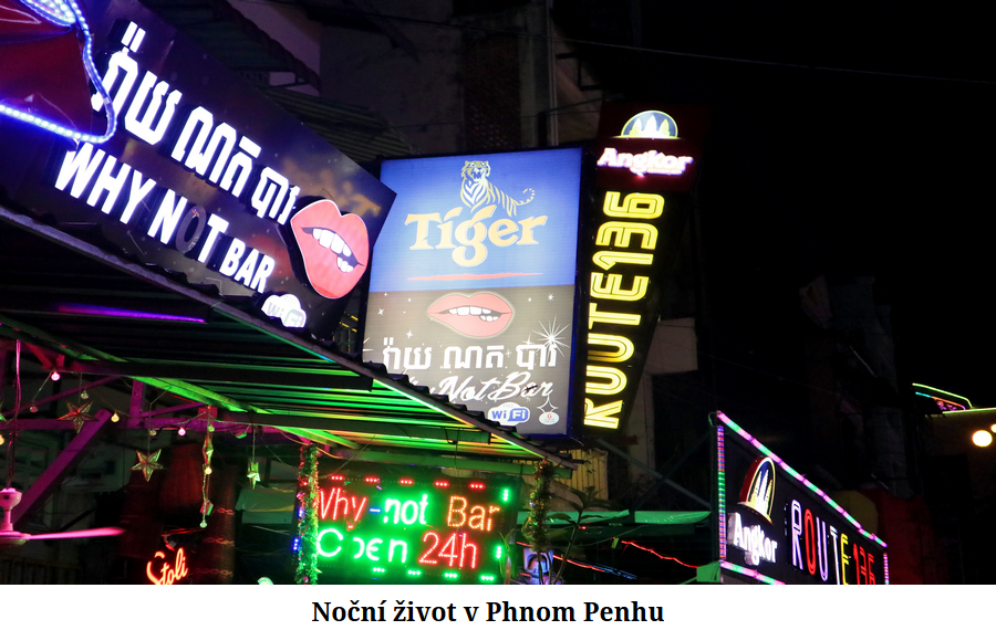 Noční život v Phonm Penhu