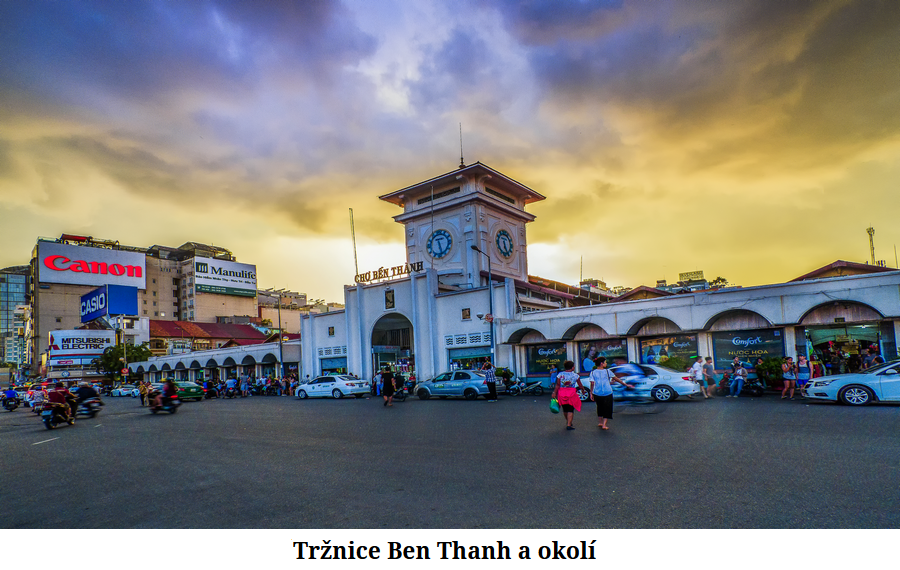 Tržnice v Ben Thanh